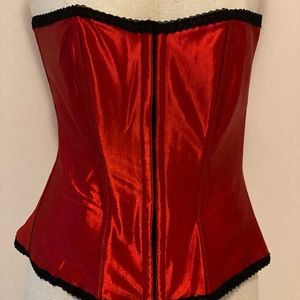 Red corset